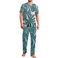 thumbnail image 1 of Conjunto De Pijama Shendy Vendy 2 Piezas Para Hombre Elegante Camisa Pantalon, 1 of 4