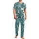 thumbnail image 1 of Conjunto De Pijama Shendy Vendy 2 Piezas Para Hombre Elegante Camisa Pantalon, 1 of 4