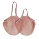 thumbnail image 1 of Grande + Pequeña - Dos bolsas de malla para la compra - Rosa Adepaton LRWJ677-3, 1 of 6