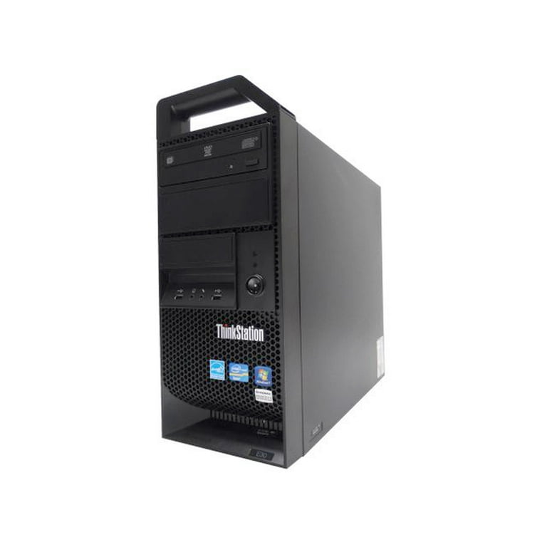Lenovo ThinkStation E30 Workstation with Intel Xeon E3-1230 3.2GHz Quad  Core Processor, 4GB Memory, 480GB SSD, NVIDIA Quadro 600, and Windows 7
