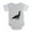 Heather Gray, variant on CafePress - African Gray Parrots - Cute Infant Baby Football Bodysuit