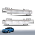 thumbnail image 2 of LED Fog Lights Daytime Running Lamps Pair LH & RH Fit For 2012-2016 Benz C250 C300 C350 E400 E63 SLK250 SLK300 SLK350, 2 of 10
