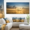 thumbnail image 1 of Pakpra with Fisherman at Sunrise - Landscape Canvas Art Print, 1 of 3