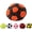 Orange, variant on Soccer Hackys Footbag Sacks - Durable Soft Plush Foot Bags for Adults -Soccer Style Mini Juggling Footbag Sacks for Outdoor Party Game and Coordination Training