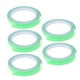 thumbnail image 1 of pegatinas reflectantes para ruedas, accesorios de seguridad, cintas adhesivas para llantas, tiras de advertencia para ruedas de ciclismo (verde), 1 of 5
