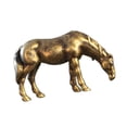 thumbnail image 2 of Estatuas de caballos multiusos, decoración, recuerdos de fiesta, coleccionables, minifiguras bebiendo caballo, 2 of 7