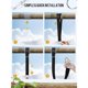 thumbnail image 3 of Bluefire swing strap, 316 cm extra long hammock tree strap with 2 heavy duty safety locks and D-rings, perfect for hammocks with straps, 3 of 5