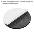 thumbnail image 4 of Unique Bargains 3.9' Diameter Adhesive Non-Slip Backed Felt, 3 Pcs 5mm Thickness, Black, 4 of 6