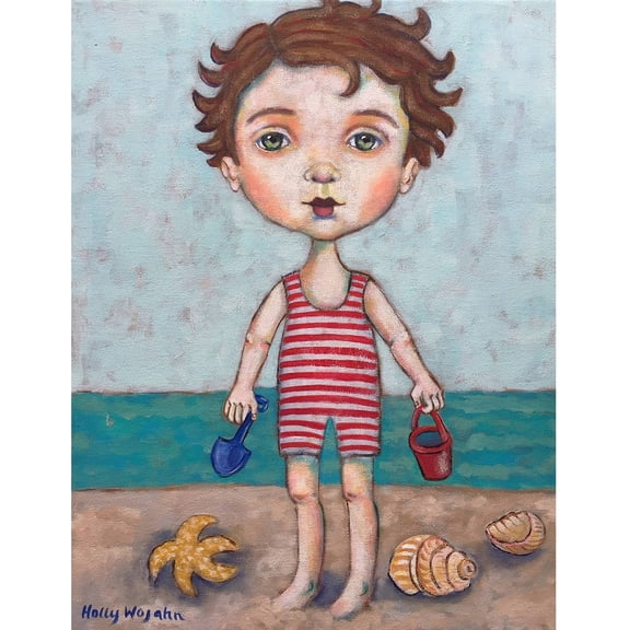 "Ready to Play" Painting Print on Wrapped Canvas