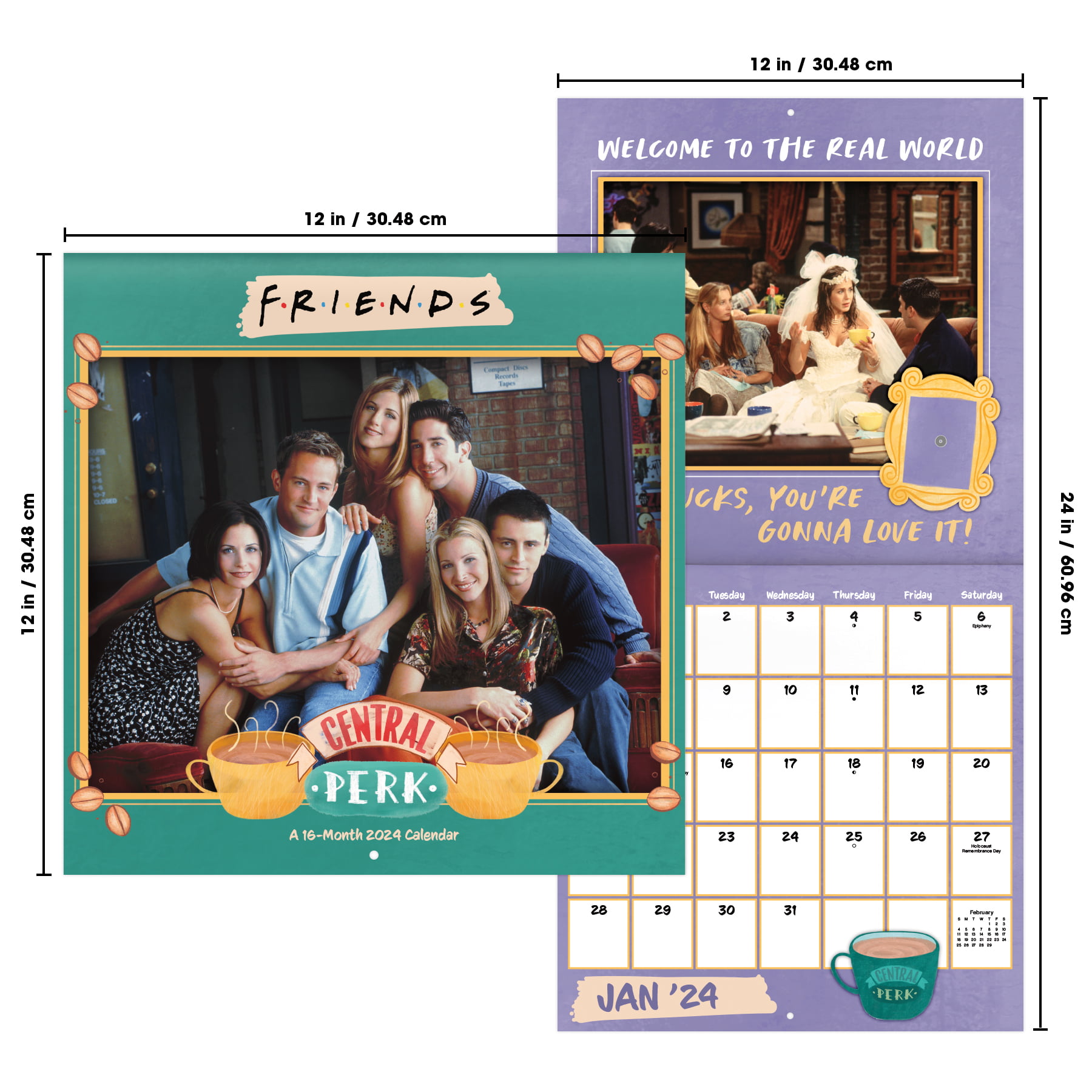 Friends 2024 Collector's Edition Calendar – NBC Store