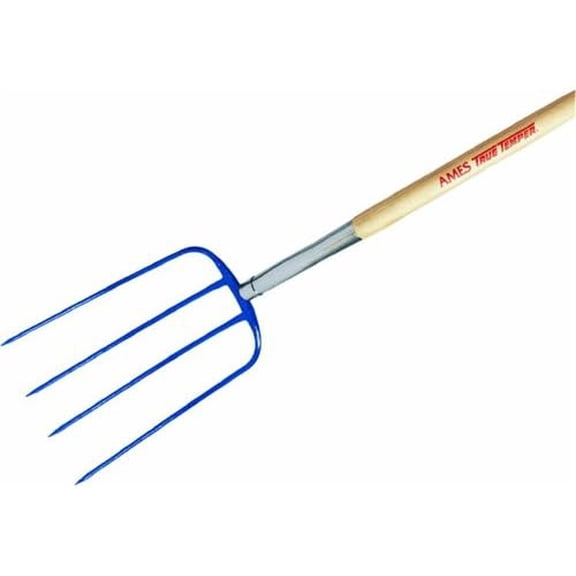 True Temper 1820600 Forged 4-oval Tine Manure Fork$$Garden & Patio