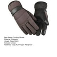 thumbnail image 7 of Eoperou Winter Outdoor Gloves Touch Screen Adjustable Full Finger Hand Protection Thicken Keep Warm Plush Lining Men Women Windproof Cycling Gloves Ridding Accessories, 7 of 7