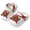 White, variant on Toddler Clog Slippers Cute 3D Bear Back Strap EVA Waterproof Non Slip Summer Pool Beach Shoes