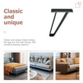 thumbnail image 6 of WEUVEB Black Steel Furniture Legs for DIY Projects and Replacement Strong Cold Rolled Steel Component, 6 of 8