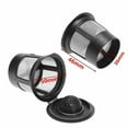 thumbnail image 3 of Reusable Coffee Filters Reusable Coffee Pods Stainless Mesh 4 Pack + 100 PCS Coffee Paper Filters, 3 of 5