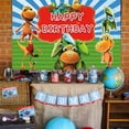 thumbnail image 2 of Dinosaur Train Backdrop Banner Party Supplies Poster Movie Theme Background for Photography Kids Birthday Decorations, 2 of 6