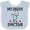 Blue and White, variant on Inktastic Doctor Daddy Physician Baby Gift Boys or Girls Baby Bib