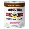 thumbnail image 2 of 2 Pack, Leather Brown(100 Voc), Rust-Oleum Stops Rust Gloss Protective Enamel- 353577, Quart, 2 of 3