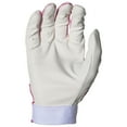 thumbnail image 4 of Franklin Sports Teeball Flex Series Batting Gloves - White/Pink - Youth XX-Small, 4 of 5