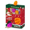 thumbnail image 2 of Christmas Mini Capsule Toy Machine, with 5 Surprise Eggs, Mystery Christmas Capsule Surprise Eggs Box, Capsule Toys for Xmas 1Set, 2 of 6