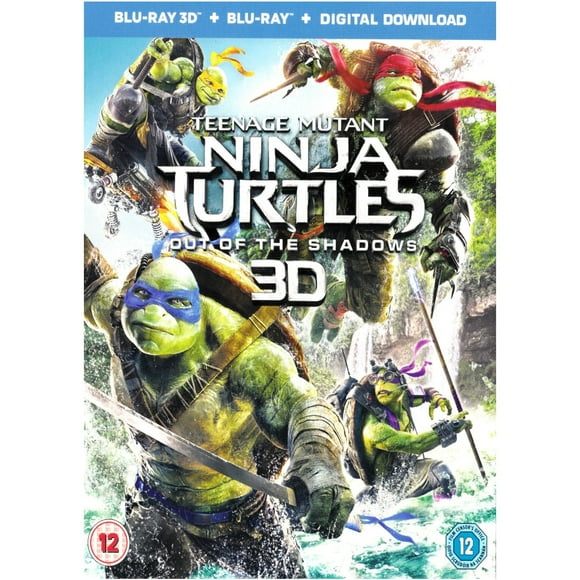 Teenage Mutant Ninja Turtles : Out Of The Shadows [3D Blu-Ray 2D + 3D]