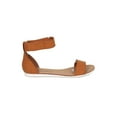 thumbnail image 2 of New Women Breckelles Joy-43 Leatherette Open Toe Ankle Strap Sandal, 2 of 5