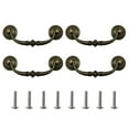 thumbnail image 6 of 4Pieces Bronze Drop Bail Pulls for Shabby Elegant Dressers and Cabinets, 6 of 6