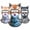 A/3pcs-lightweight, variant on Feral Ski Masks, 3D Cat Balaclava with Ears, Full Face Winter Ski Mask for Men and Women, Warm Animal Hood for Outdoor Activities