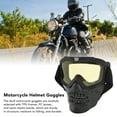 thumbnail image 4 of Skull Motorcycle Helmet Goggles Dirt Bike Motorcycle Goggles for Motocross ATVOffroad Riding Racing Men Women, 4 of 7