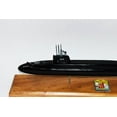thumbnail image 2 of USS Kamehameha SSBN-642 Submarine Model (Black Hull), Navy,20, Scale Model, Mahogany,, 2 of 5