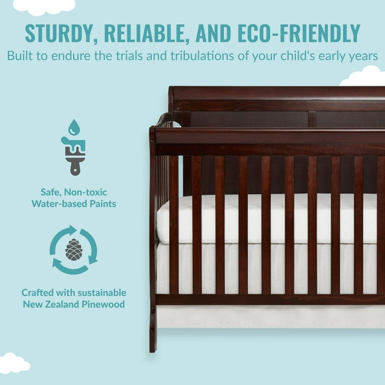 Dream on me 5 in cheap 1 brody convertible crib with changer