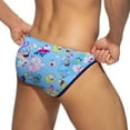 thumbnail image 6 of Men's low-waist sexy stretch anime small triangle panties  2pcs, 6 of 7