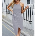 thumbnail image 1 of Vestido sin mangas,Vestido casual sin mangas para mujer, vestido sin mangas a rayas, vestido de verano, eficiencia óptima, 1 of 6