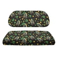thumbnail image 2 of Pzuqiu 2 Piece Golf Seat Covers for Cart Anti-Fading Washable, Compatible with Outdoor Golf Carts Backrest Bottom Seat Cover(Dachshund Rainbow), 2 of 10
