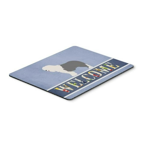 Carolines Treasures  Old English Sheepdog Welcome Mouse Pad - Hot Pad or Trivet