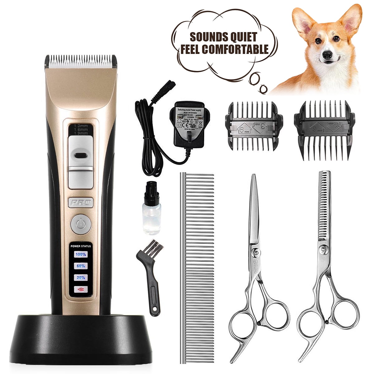 clippers for dogs with thick fur