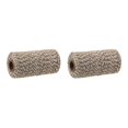 thumbnail image 3 of Yuarrent Cuerda de hilo de algodón de 100 metros y 2mm, cuerda de algodón para decoración del hogar, regalo de Navidad hecho a mano, embalaje Type3 NO3, 3 of 6