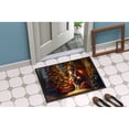 thumbnail image 4 of Carolines Treasures DAC4159JMAT 24 x 36 in. Unisex Siberian Husky & Santa Claus Doormat, 4 of 5