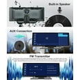 thumbnail image 6 of Portable Car Stereo Wireless Apple Carplay Android Auto with Dash Cam - S 9.3" HD Touch Screen Car Play Screen, GPS Navigation, Dual Bluetooth, FM Transmit, AUX, 6 of 7