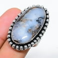 thumbnail image 2 of Dendrite Opal Handmade 925 Sterling Silver Jewelry Ring Size 6, 2 of 2