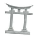 thumbnail image 5 of Figura decorativa de santuario con puerta Torii japonesa, adorno paisajístico para terrario. 61x18x69cm, 5 of 9