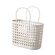 thumbnail image 2 of Organizador de canasta de ducha Organizador multifunción de ducha de desagüe hueco Tote Almacenamiento para el baño Beach Gym Apartment Beige pequeño, 2 of 8
