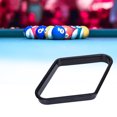 thumbnail image 4 of 9 Balls Professional Billiards Triangle Racks Wear-resistant Black Sports Plastic Practical Accessory Smooth Pool Table Durable, 4 of 5