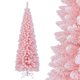 thumbnail image 2 of Árbol de Navidad Artificial Costway nevado 180 cm 460 Puntas ramas Base metálica Rosa, 2 of 10