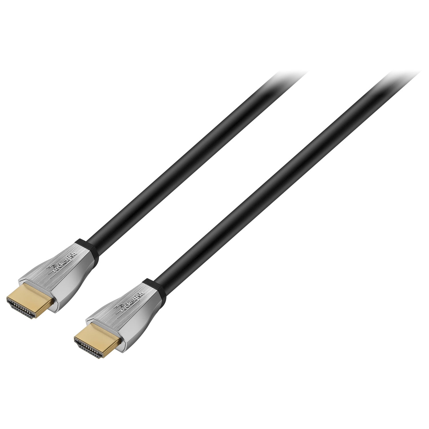 Rocketfish 1.2m (4ft.) 4K Ultra HD HDMI Cable - 4K and HDR Compatible, 18 Gbps HDMI Premium Certifed Cable, 24K gold-plated contacts, EMI and RFI Resistance