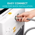 thumbnail image 4 of Lave-linge portable BLACK+DECKER, petit modèle pour usage domestique, capacité de 3 pi² (2,8 m²), 6 programmes, couvercle transparent et écran LED., 4 of 7