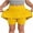 Y63-Yellow, variant on PRfgtbd Girls Tennis Skirts With Pockets High Waisted Athletic Skorts Inner Shorts Comfortable Girl's Sport Skirts Stretch Golf Skirt Kids Holiday Dresses