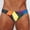E-Black, variant on Jinhomg Men's Swimsuit Brief Quick Dry Compression Bathing Suit Breathable Comfy High Stretch Swimwear Summer Vacation Beachwear Sales Today Clearance Men Black L