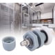 thumbnail image 2 of piezas de plástico duradero para puertas de ducha, rodamientos de riel deslizante, vidrio de baño para piezas de repuesto(19mm), 2 of 5