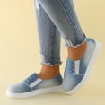 thumbnail image 5 of ZTTD Ladies Shoes Casual Shoes Fashion Soft Sole Non Slip Lazy Casual Shoes Canvas, 5 of 9